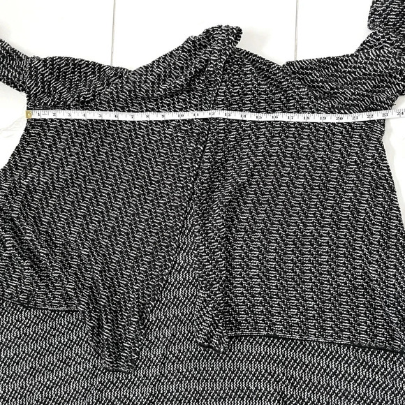 Dynamite/ 🧂Knit  salt & pepper open front cardigan/ Size US XS - Picture 10 of 10